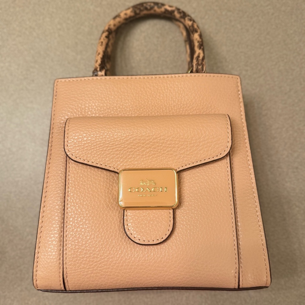 Pink coach bag